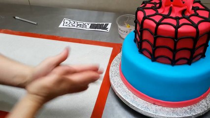 SUPERHEROES CAKE - HOW TO. Birthday Cake Ideas by CakesStepbyStep