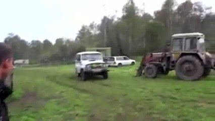Автомобили, кто сильнее- УАЗ vs Subaru Forester 4х4