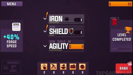 Blacksmith Lab Idle - Gameplay Trailer (iOS, Android)