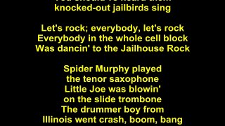 Elvis Presley – Jailhouse Rock Lyrics