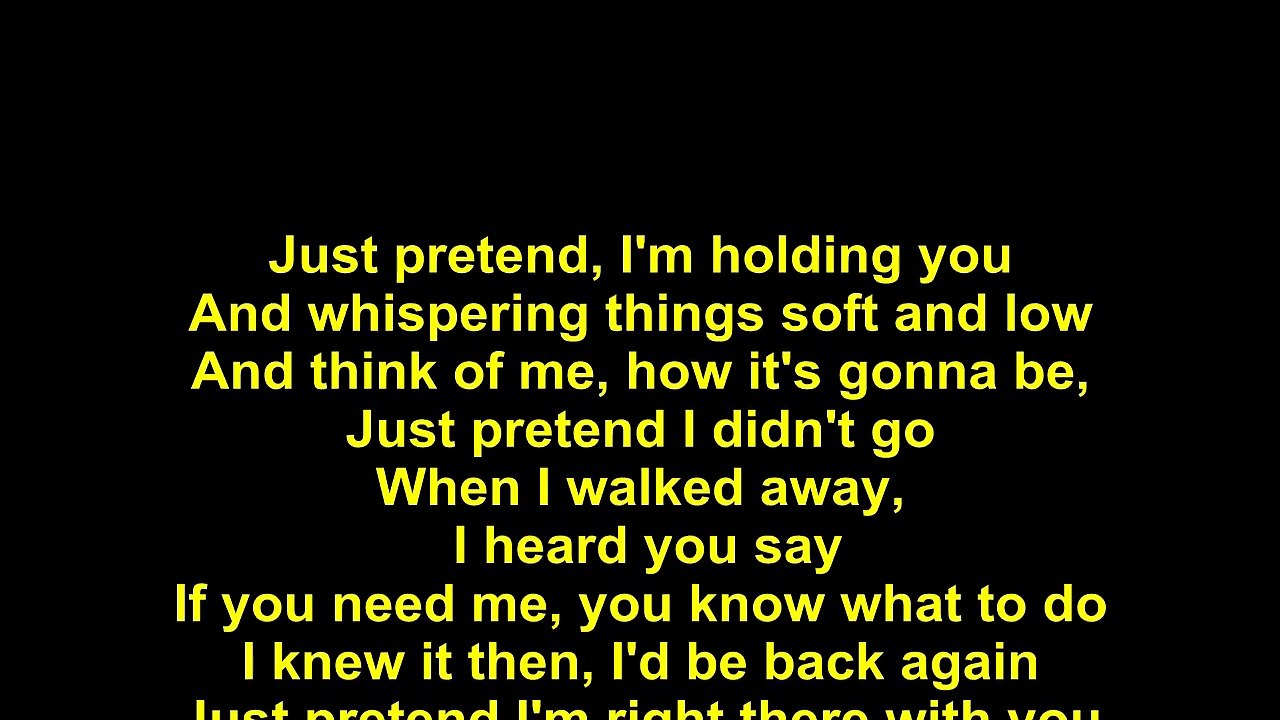 Elvis Presley – Just Pretend Lyrics