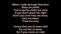 Elvis Presley – Treat Me Nice Lyrics