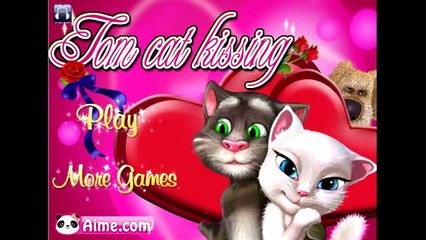 Talking Tom and Angela Kissing - My Talking Tom Cat Episodes Game Movie