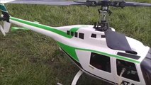 Uzaktan kumandalı helikopterden müthiş şov