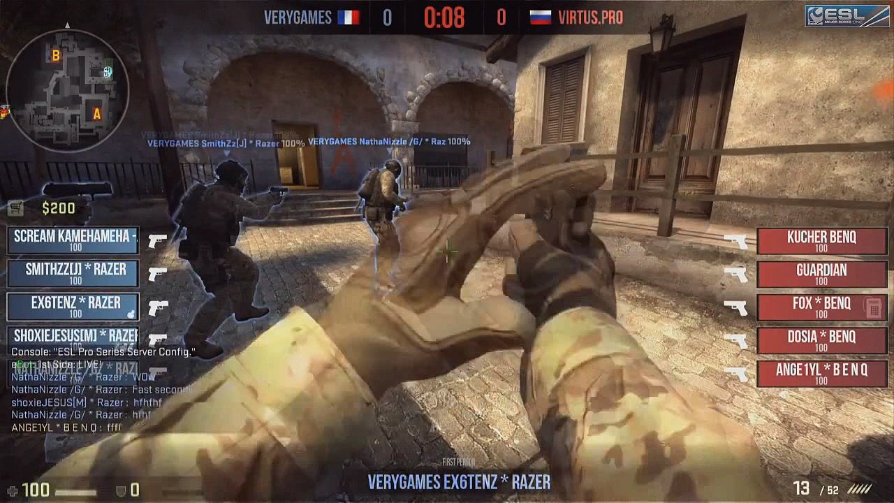 Virtus Pro vs VeryGames Cup 4 RaidCall EMS One Counter Strike Global Offensive PT 1