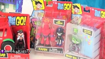 Teen Titans GO MEGA Toy Review! HobbyTiger + HobbySpider by HobbyKidsTV