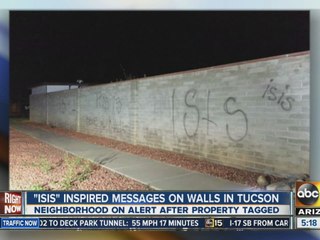 "ISIS" inspired messages in Tucson