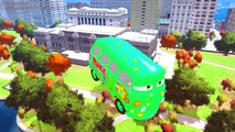 Childrens Songs Disney PIXAR cars Fillmore and Mater Pilot Green Lantern & Deadpool Part