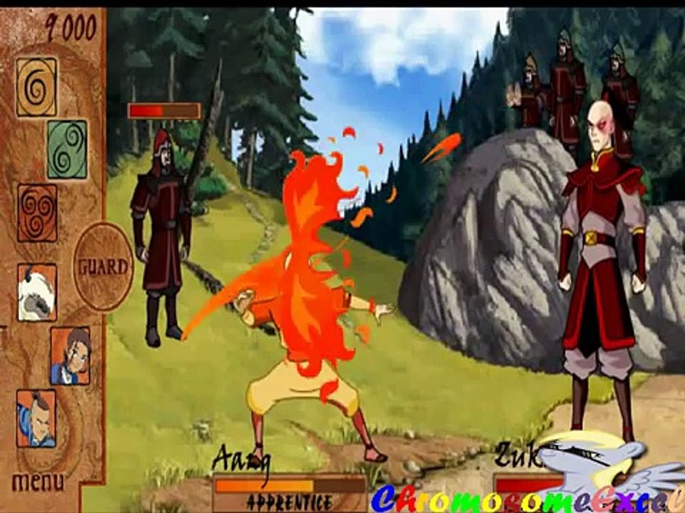 Lets Insanely Replay Avatar The Last Air Bender: Bending Battles (Challenge 15980)