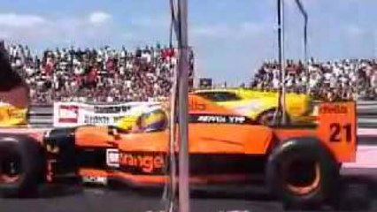 【バトルの瞬間!!】ランボルギーニ 対 F1 Lamborgini VS Formula 1