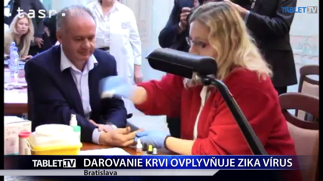 Valentínsku kvapku podporí vlastnou krvou aj prezident Andrej Kiska