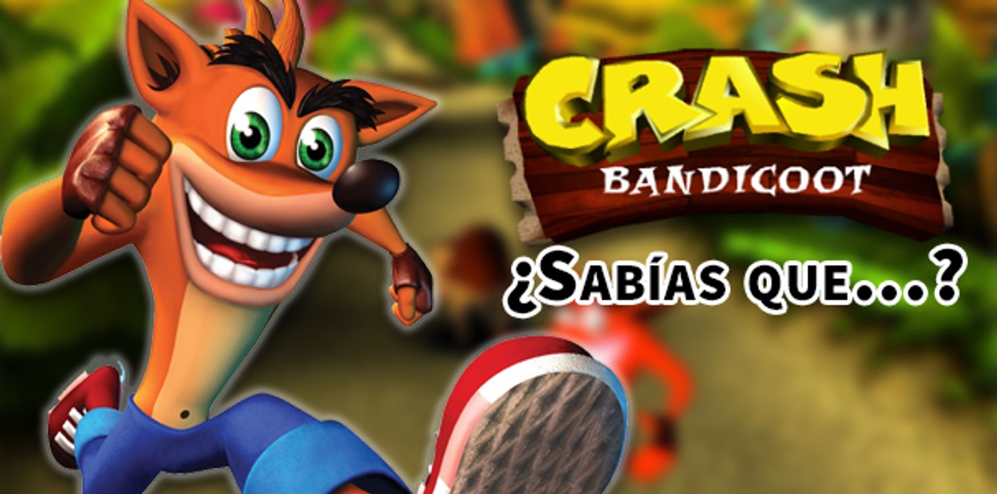 ¿Sabías que...? Curiosidades de Crash Bandicoot