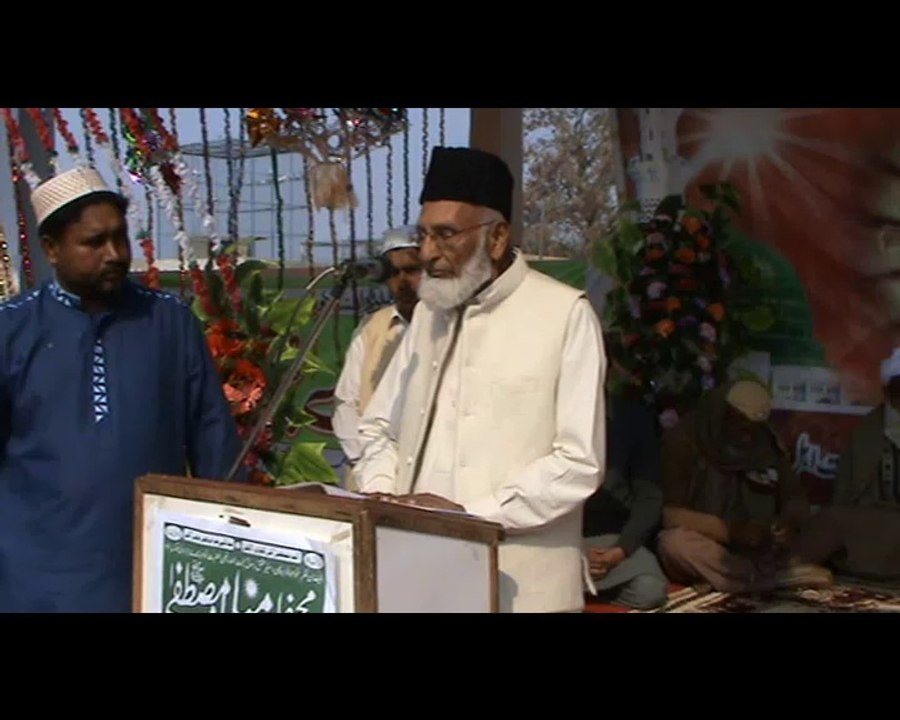 Naqeeb e Mehfil Khalifa Malik Aurangzeb Qadri Mehmoodi -Milad sharif in Alluwali (Mianwali-07-2-2016)