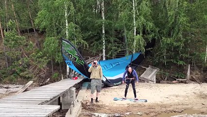 Кайтинг на даче