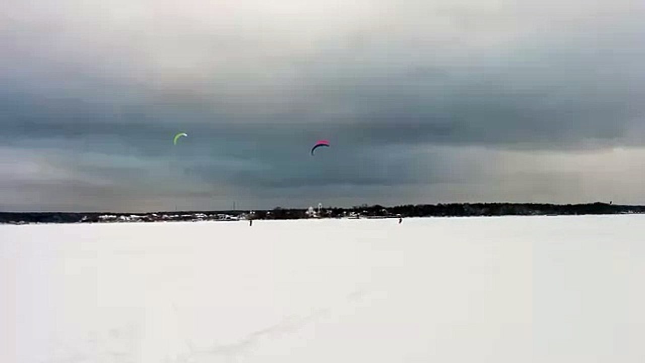 Кайтинг на Клязьминском