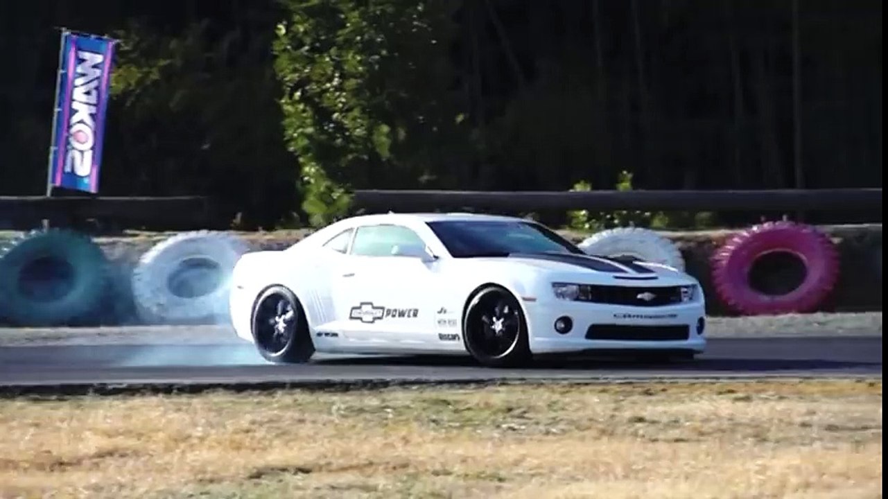 Brand New Drifting of 2016 Chevrolet Camaro SS Drifting Ryoichi Kurokawa  MONREVE アメ車 カマロ ドリフト