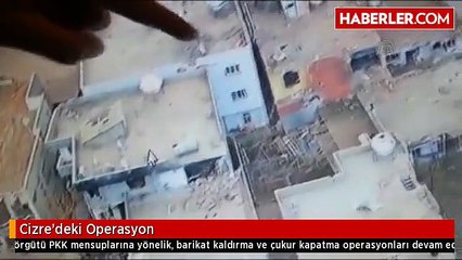 Teröristlerin Roket Alışverişini İHA'lara Yakalandı