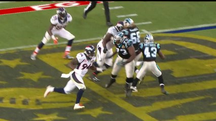How did the Broncos defense shut down Cam Newton?
