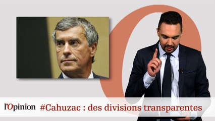 #Cahuzac : des divisions transparentes