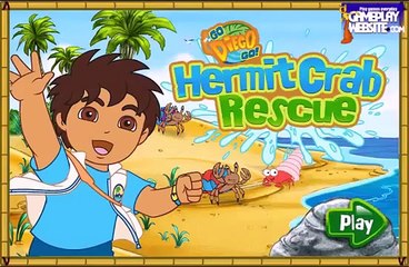 Descargar video: Dora the Explorer Diego hermit crab rescue episode games Baby Girls games and cartoons T8ZLkYmkr