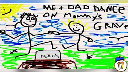 21 Creepiest Childrens Drawings Ever