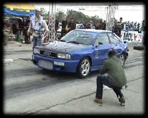 Audi S2 Coupe [10.0@143] Drag Race