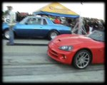 Chevy Caprice Coupe 8.2 V8 [10.5@134] Vs. Dodge Viper 8.6 V10 Drag Race