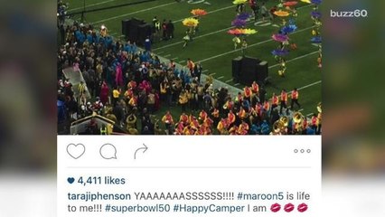 Taraji P. Henson mistakes Coldplay for Maroon 5 at Super Bowl performance