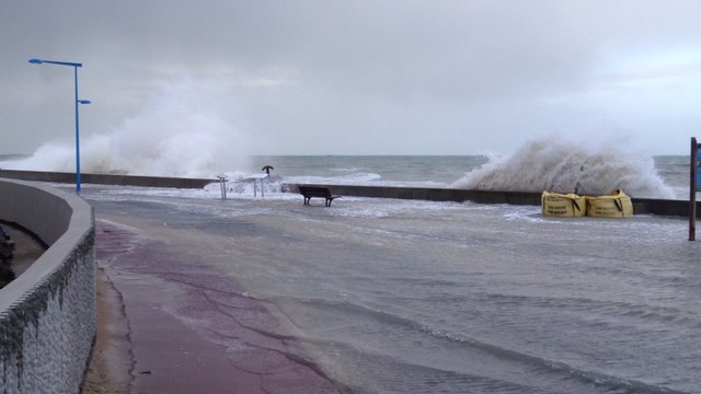 Tempête à Asnelles