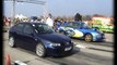 Seat Leon 1.8 Turbo 4X4 Vs. Subaru Impreza WRX STI Drag Race