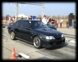 Toyota MR2 Turbo Vs. Lotus Omega Drag Race