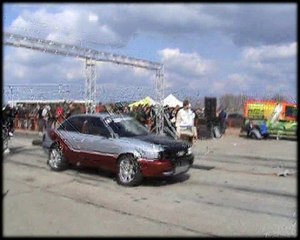 Audi 90 Quattro Turbo Drag Race