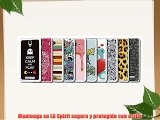 Funda Gel Flexible LG Spirit BeCool Bigotes Lápiz [  1 Protector Cristal Vidrio Templado ]