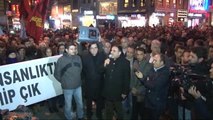 Hdp'nin Galatasaray Meydanı?ndaki ?cizre? Eylemine Polis Müdahalesi