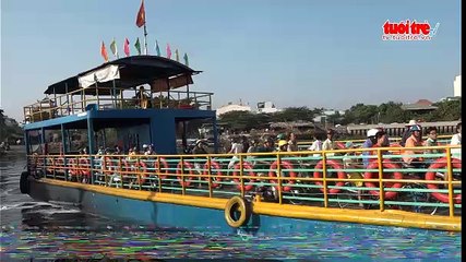 Đảm bảo an toàn các bến phà, tàu khách trong dịp tết
