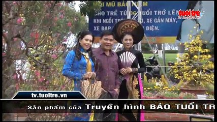 Đường hoa “đất võ trời văn” nhìn từ trên cao