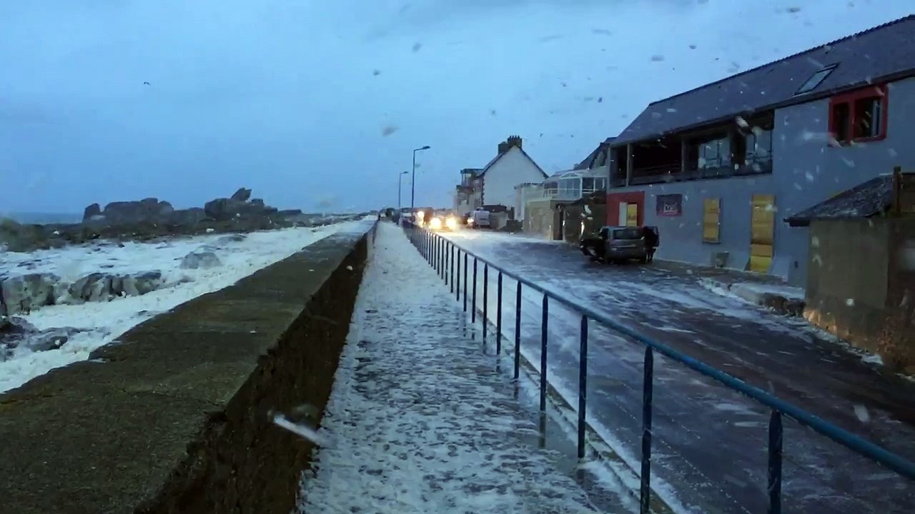 Tempête en Bretagne