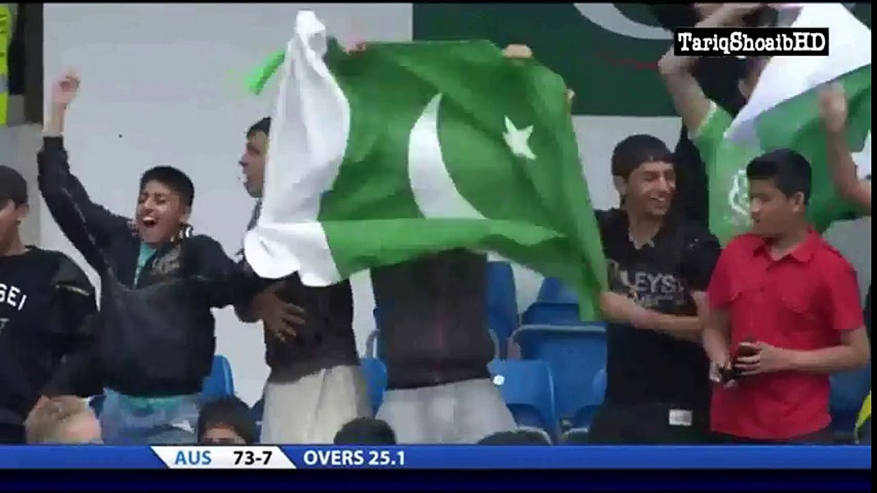 Mohammad Amir Hatrick vs Australia amazing Bold Steve Smith,Mitchell Johnson