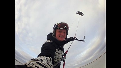 Кайтинг на льду