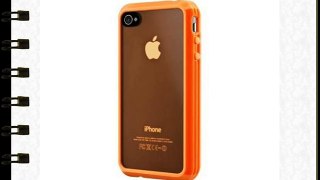 SwitchEasy SW-TM4-O - Carcasa para Apple iPhone 4/4S naranja