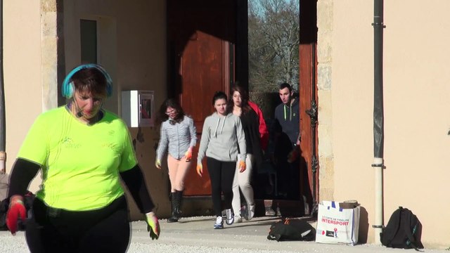 Concours Flashmob MON EURO 2016 UEFA UNSS AS IME LE RERAY à AUBIGNY(03)