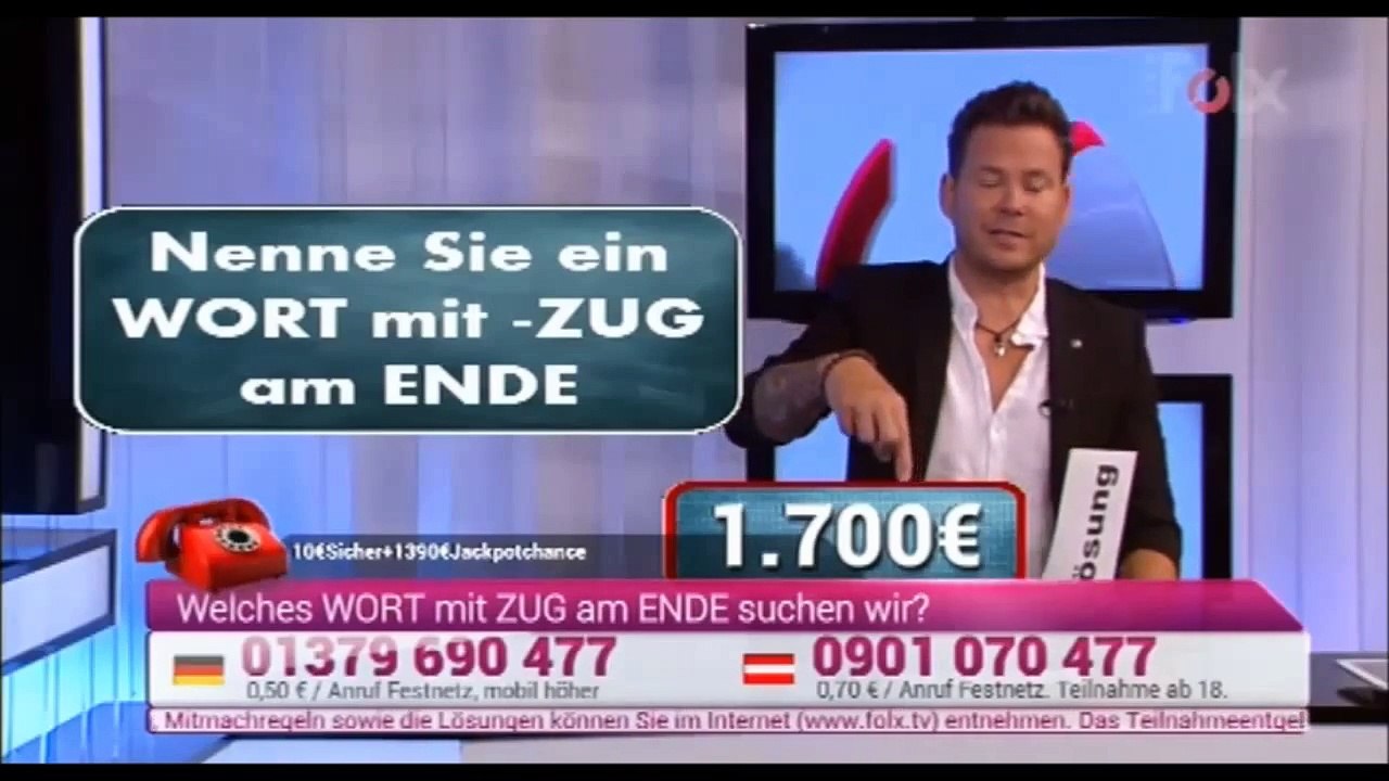 Folx Quiz: Beschwerde über kleine Jackpoteinblendung (30.08.2015)