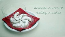 Cookie Recipes - How to Make Viennese Crescent Cookies