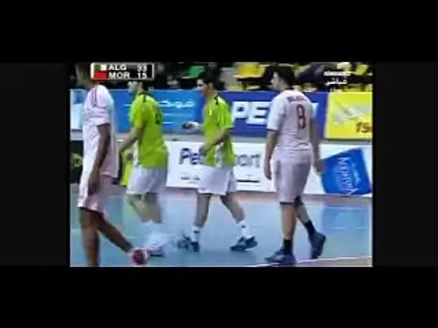 Algérie 35 Maroc 16 championnat d'Afrique du Handball