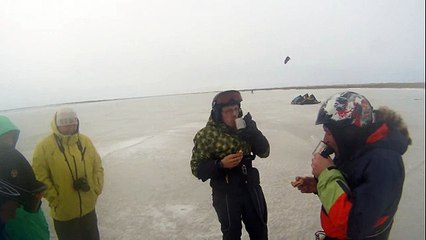 Кайтинг по шершавому озеру 2- когда же ляжет снег-