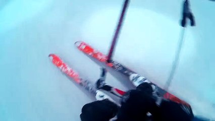 Кайтинг по мокрому снегу