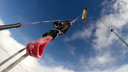 Кайтинг у горы Эривейв (Териберка)