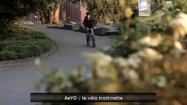 Новый вид транспорта велоролик, велосипед и ролики в одном