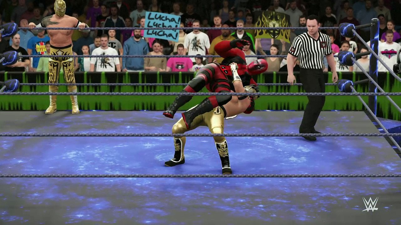 WWE 2K16 the lucha dragons v the blade runners