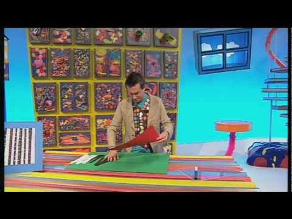 Mister Maker: How to Make a Stripes & Spots Picture